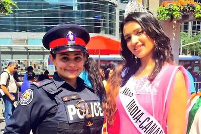 Manasvi Noel wins the title of Miss India Canada 2015