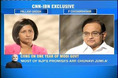 Congress leader P Chidambaram says Narendra Modi’s 'achhe din' promise was just an election jhumla