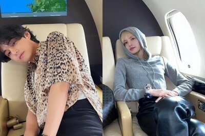 BTS' V and BLACKPINK's Lisa Leave ARMYs and BLINKS Excited As They Travel In Same Private Plane To Paris