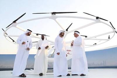 Dubai Starts Tests in Bid to Become First City With Flying Taxis