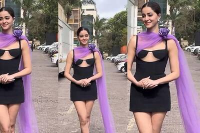 Ananya Panday's Bold Black Mini-Dress From David Koma: A Fashion Hit or Miss?
