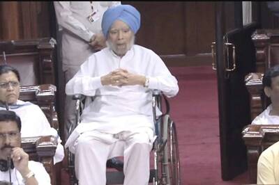 'Shameful': BJP As 90-Yr-Old Manmohan Singh Attends Rajya Sabha on Wheelchair; Cong Hits Back