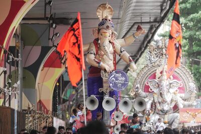 17,187 Idols Immersed in Mumbai on 7th Day of Ganpati Festival