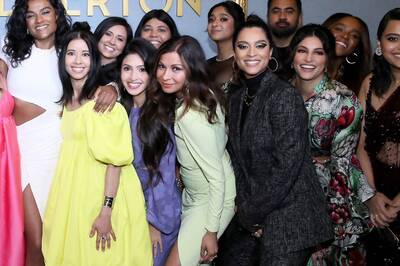 Swara Bhasker Brings Desi Vibes To Bridgerton Bash With Her Saree; Poses With Lilly Singh, Kal Penn