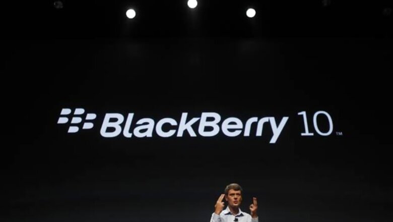 RIM shares jump ahead of BlackBerry 10 launch