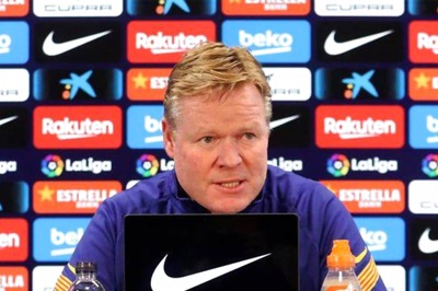 Under-fire Ronald Koeman Refuses to Answer Questions in Barcelona Press Conference