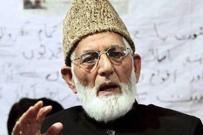 ‪‪Geelani Resigns As Tehreek-e-Hurriyat Chief, Trusted Friend Sehrai Takes Over