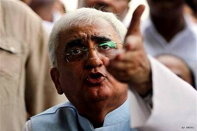 'No action against Khurshid on basis of allegation'