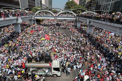 Two Killed in Myanmar City of Mandalay in Another Day of Protests