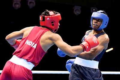 Vikas Krishan makes boxing quarter-finals