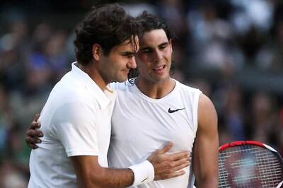 Roger Federer and Rafael Nadal Combine to Provide Life Lessons to Graduates of Rafa Academy
