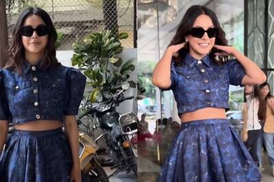 Shehnaaz Gill Set The Internet On Fire In Blue Mini Skirt As She Gets Papped, Fans Call Her ‘Beautiful’; Watch