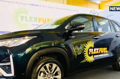 Toyota Innova Hycross Flex Fuel Prototype Unveiled by Nitin Gadkari in India