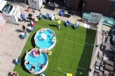As Heatwave Engulfs UK, Boss Gives Employees A Day Off, Throws Pool Party