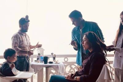 Kareena Kapoor Bonds with Jeh on Sets of ‘The Devotion Of Suspect X’; See Arjun Kapoor’s Reaction