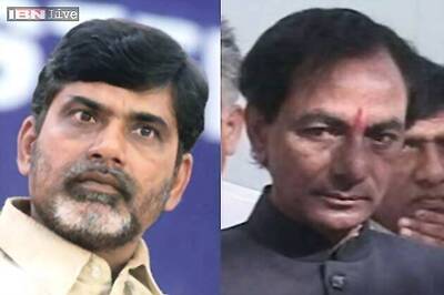 Andhra Pradesh CM Naidu criticises Telangana's TRS government for power crisis