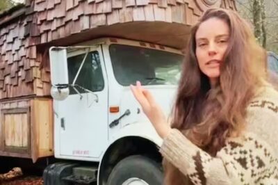Canadian TikToker Turns Old Truck Into Cosy Home To Save On House Rent