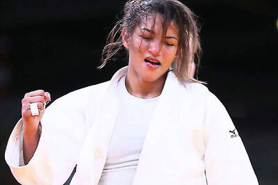 Brazil's Menezes wins gold in women's judo