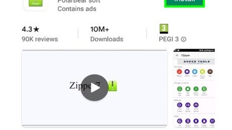 How to Open a XIP File on Android