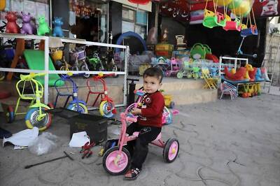 Dolls, Teddy Bears Return to Eastern Mosul After Islamic State Ouster