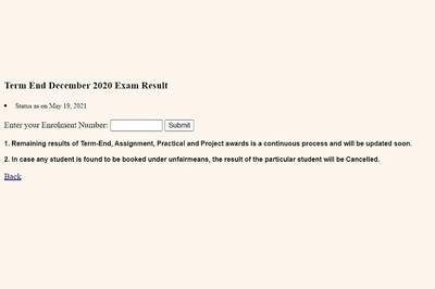 IGNOU TEE December 2020 Result Declared; How to Check