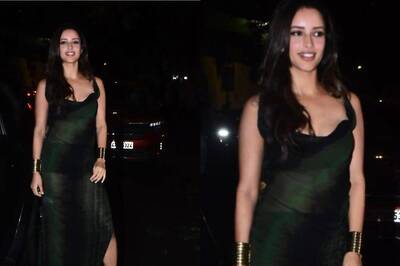 Sexy! Triptii Dimri Leaves Little To Imagination as She Slips Into Sheer, Plunging Backless Dress