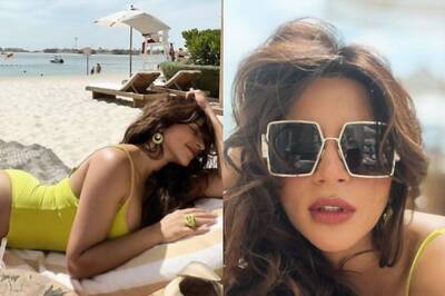 Sexy! Shama Sikander Flaunts Curves In Neon Yellow Swimsuit, Hot Photos Goes Viral