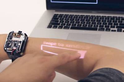 This Smart Watch Turns Your Arm Into a Touch Screen