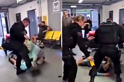 On Cam: Violent Arrest At Manchester Airport Sparks Protest, Suspension Of Police Officer