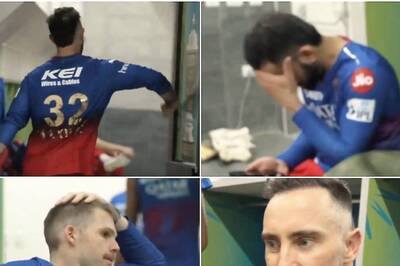 Maxwell Punches Door, Kohli Stoic, Deflated Faf - Emotional Scenes in RCB Dressing Room After Another Trophy-less Season