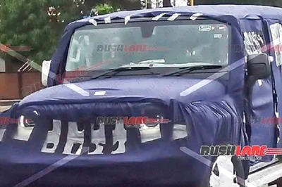 Production-ready Mahindra Thar Five-Door Spotted, To Come With Multiple Color Options