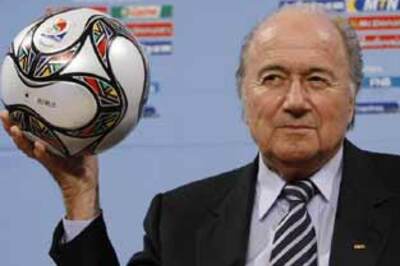 FIFA boss Blatter insists SA as 2010 World Cup host