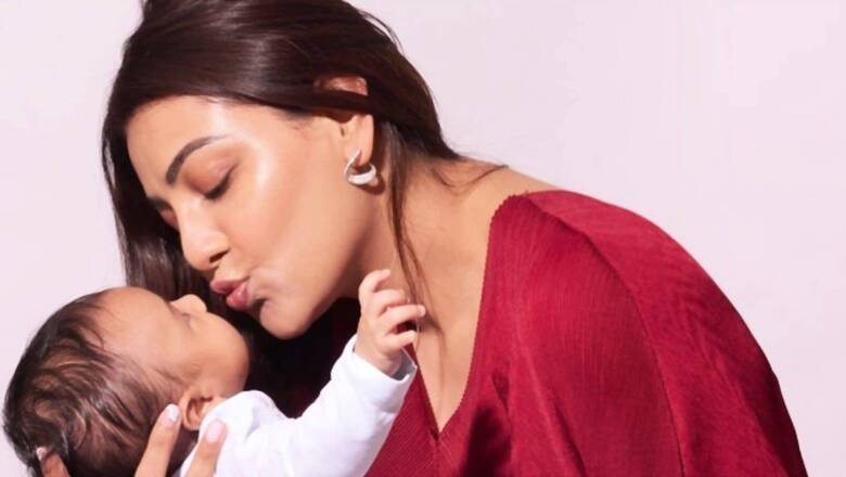 Kajal Aggarwal Drops Awwdorable Picture of Son Neil's First Holiday At The Beach; Check Here
