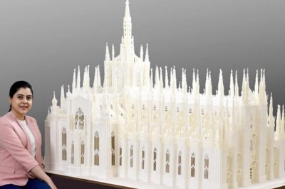 Pune Artist Sets Record by Making 100 kg Cake Version of Italy's Milan Cathedral