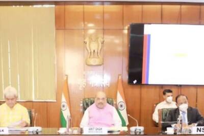 Amit Shah Reviews Security Situation, Development Projects in JK; Appreciates Initiatives Taken By UT