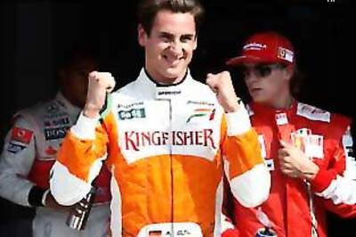 Adranil Sutil seventh fastest on day 3