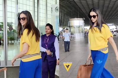 Deepika Padukone Carries Suitcase Worth Rs 3 LAKHS, Looks Effortlessly Glam in Athleisure at Airport