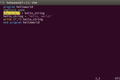 Easy Ways to Write in Fortran