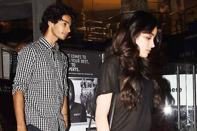 Jhanvi Kapoor, Ishaan Khattar Attend Badrinath Ki Dulhania Screening, See Pics