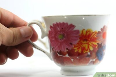 How to Use Teacups As Curtain Tiebacks