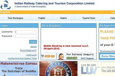 Record booking of e-tickets on IRCTC website