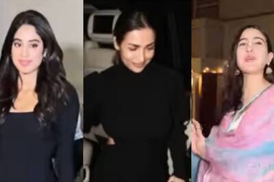 Varun Dhawan-Natasha Dalal’s Anniversary Bash: Janhvi, Sara, Malaika-Arjun Arrive In Style; Watch Video