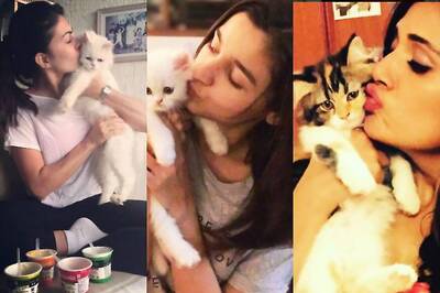 Alia Bhatt's Edward To Richa Chadha's Kamli; A look at Celebrities' Pets On International Cat Day