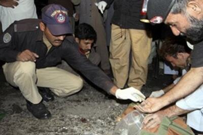 Three killed in blast outside Peshawar Press Club