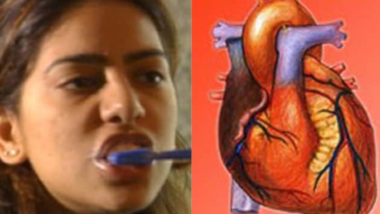 Brushing twice a day keeps heart disease away