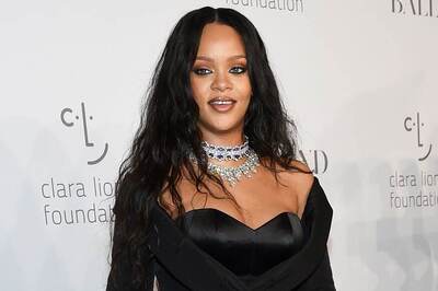 Rihanna Unveils Valentine's Day-themed Socks