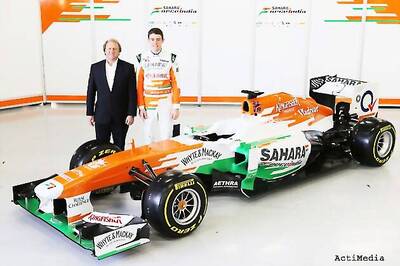 Sahara Force India unveil the VJM06 at Silverstone