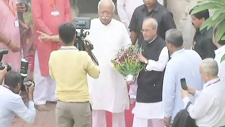 Pranab Mukherjee Describes RSS Founder Hedgewar as 'Great Son of Mother India'