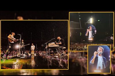 Roger Federer Joins Coldplay's Chris Martin On Stage for a Surprise Performance in Zurich