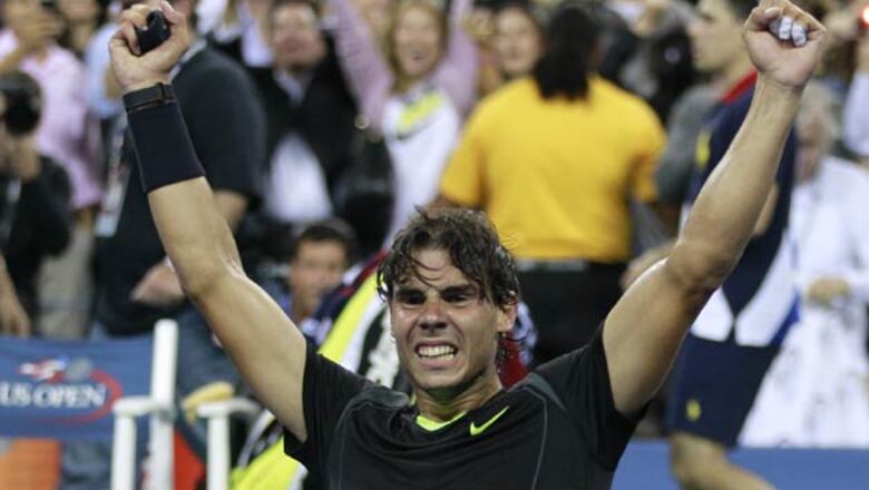 Nadal wins his first U.S. Open title